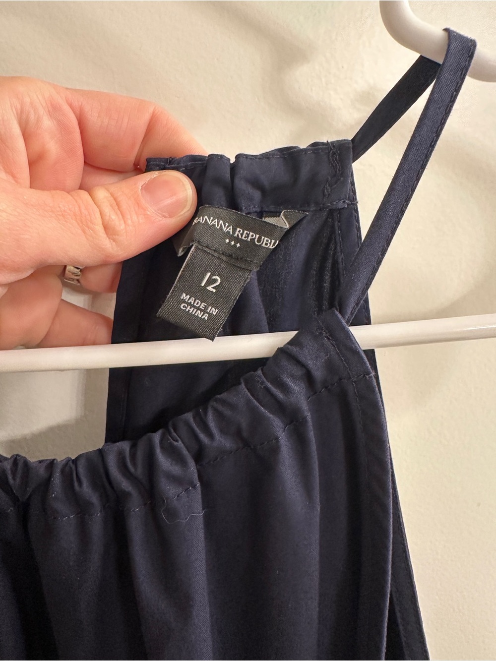 Banana Republic Navy Sleeveless Maxi Dress - women’s 12 - Picture 4 of 10